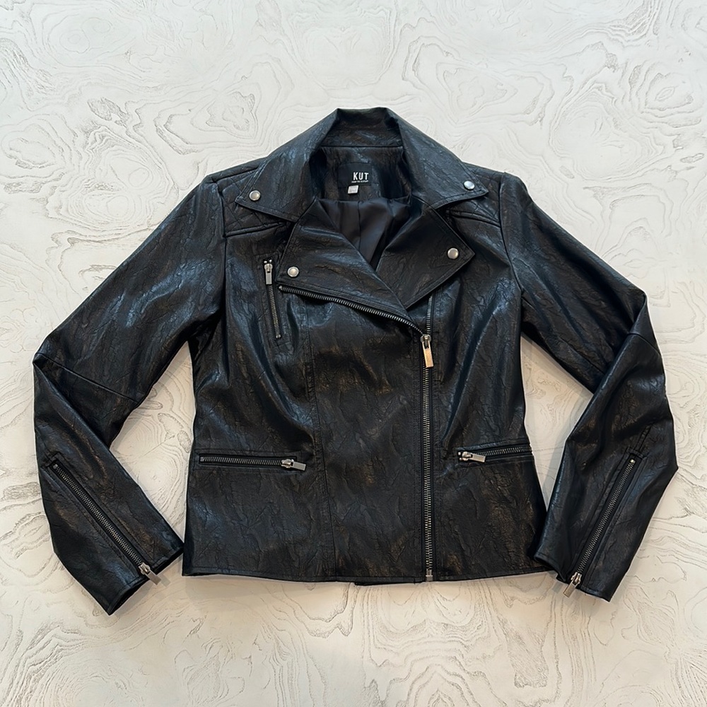 Kut From the Cloth faux leather jacket